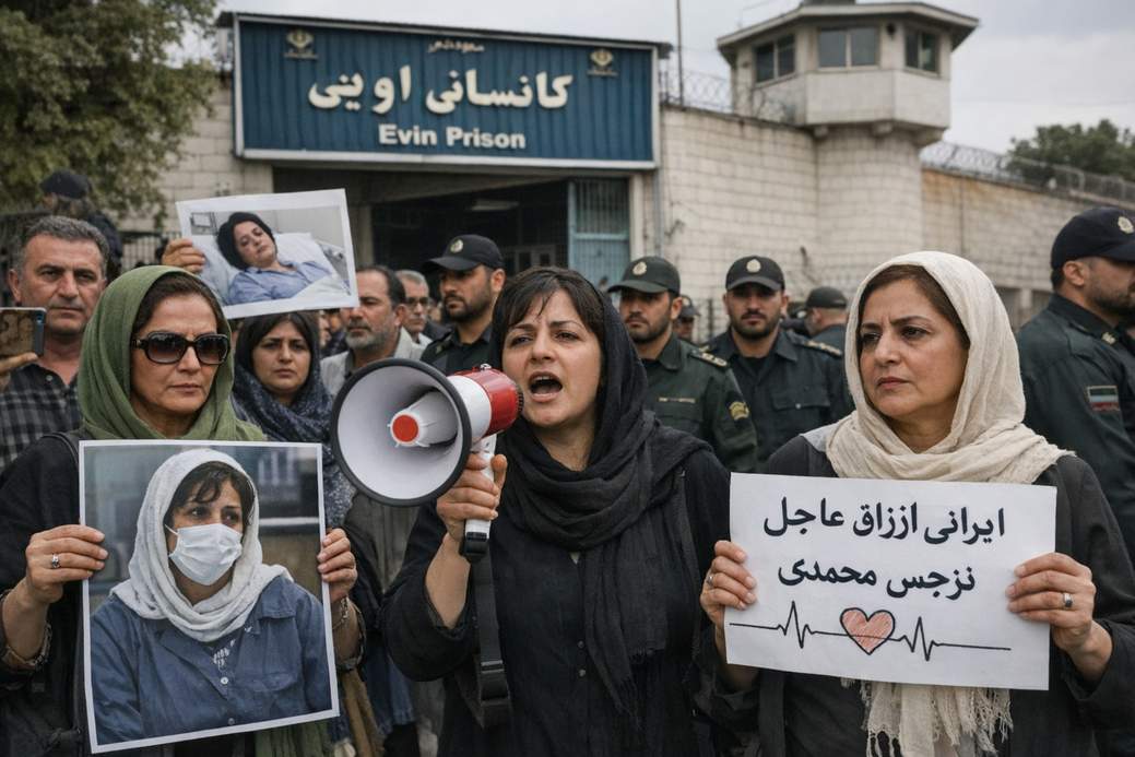 La fundación de Narges Mohammadi advierte que su vida corre peligro inminente