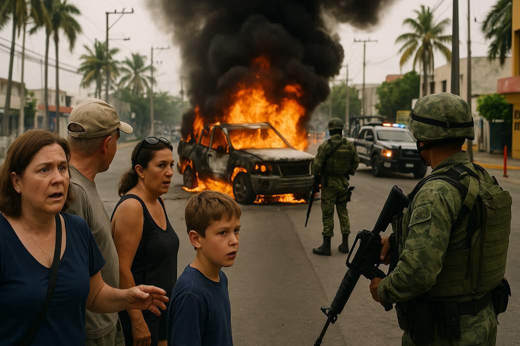 Americans recount chaos as Mexico unrest subsides after cartel boss death