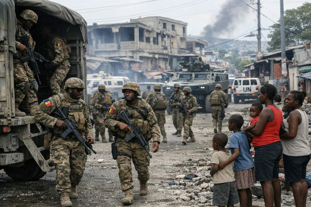 Chad Deploys 1,500 Troops to Haiti for Crucial Security Mission Against Gangs