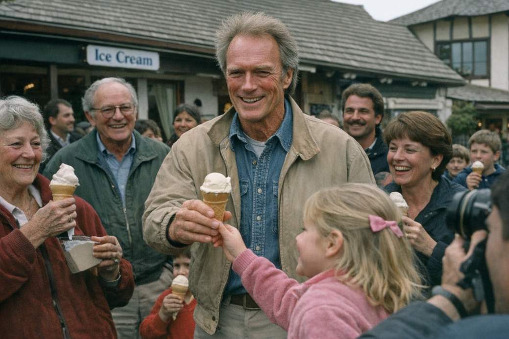 When Clint Eastwood Became Mayor to Bring Back Ice Cream Cones to Carmel