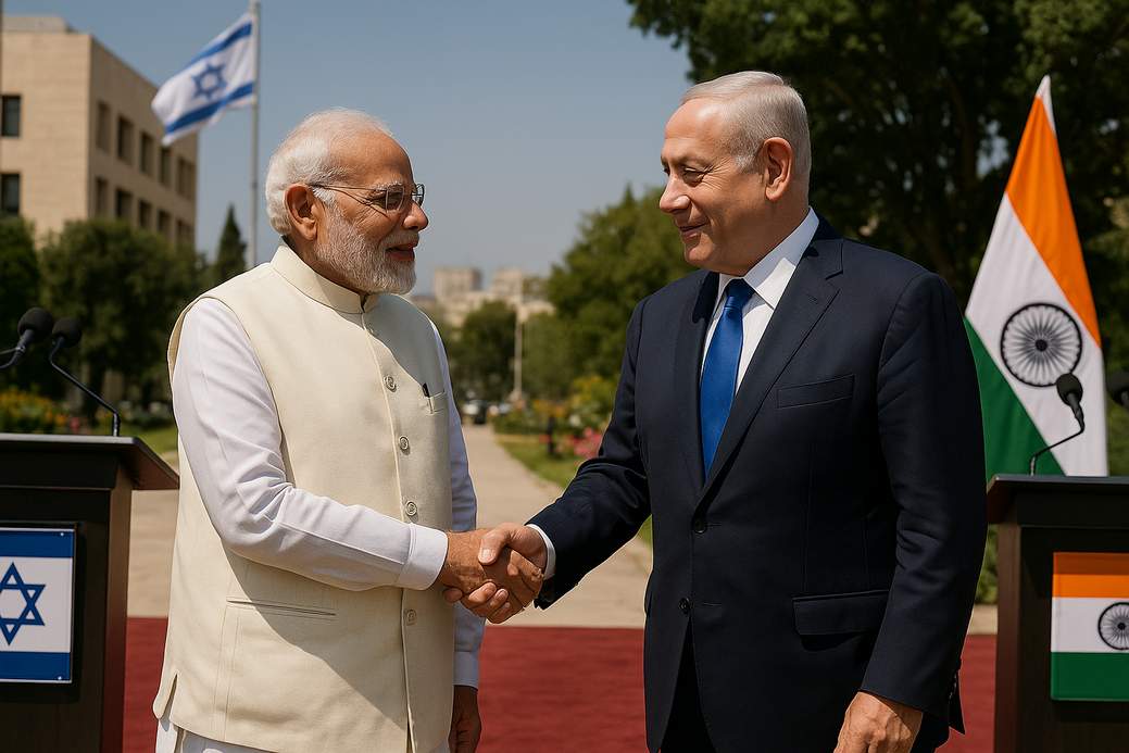 India and Israel elevate ties to 'special strategic partnership' status during Modi visit