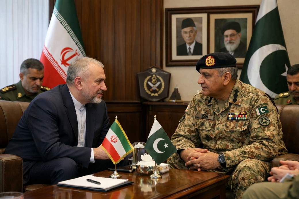 Iranian Foreign Minister and Pakistan’s Army Chief Discuss Potential Talks to Enhance Regional Stability