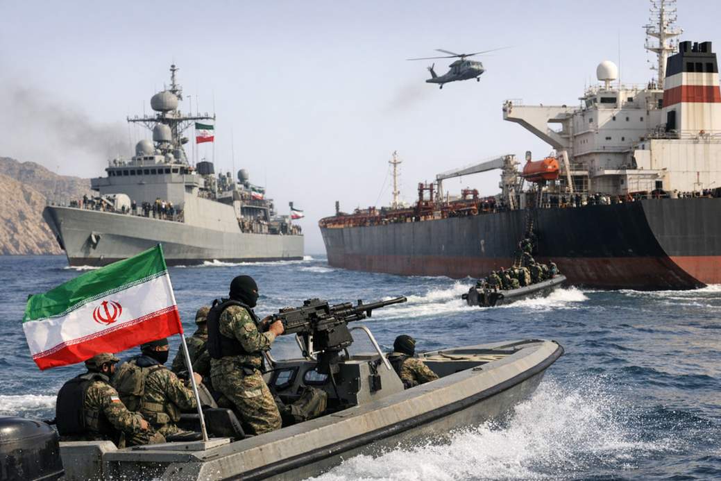 Iran Tightens Grip on Strait of Hormuz Amid U.S. Blockade