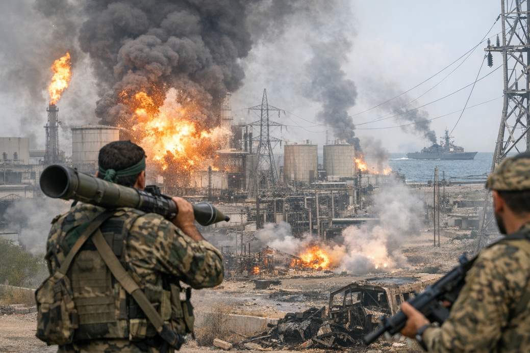 The Iranian regime threatened to attack power plants in the Middle East that supply U.S. military bases