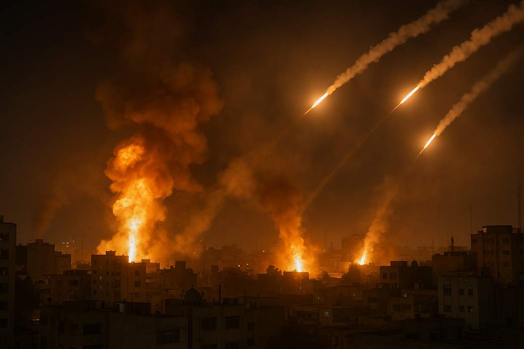 Israel carried out a “large-scale” attack in Tehran targeting missile systems and key infrastructure of the Iranian regime