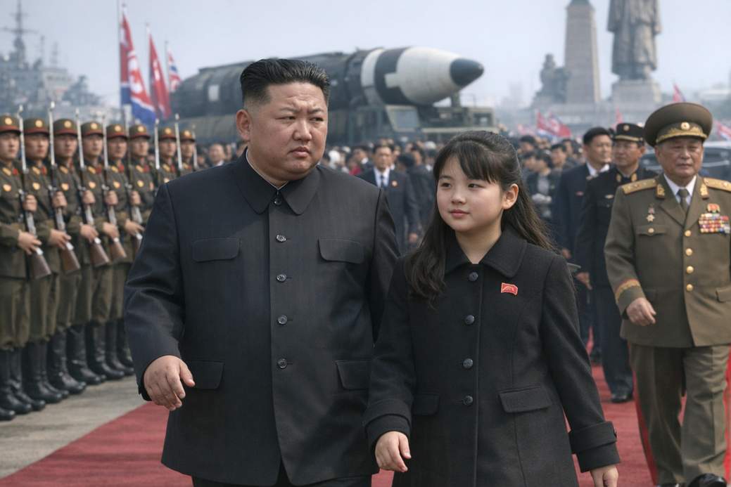 Kim Jong-un’s Daughter Emerges as Successor in Dramatic Public Displays, Seoul Intelligence Reveals