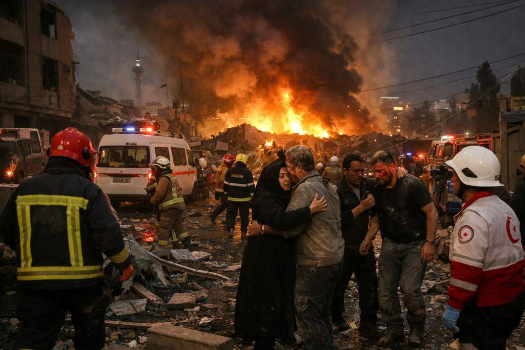 LIVE: The Israeli military has launched a new attack on the Iranian regime's infrastructure in Tehran