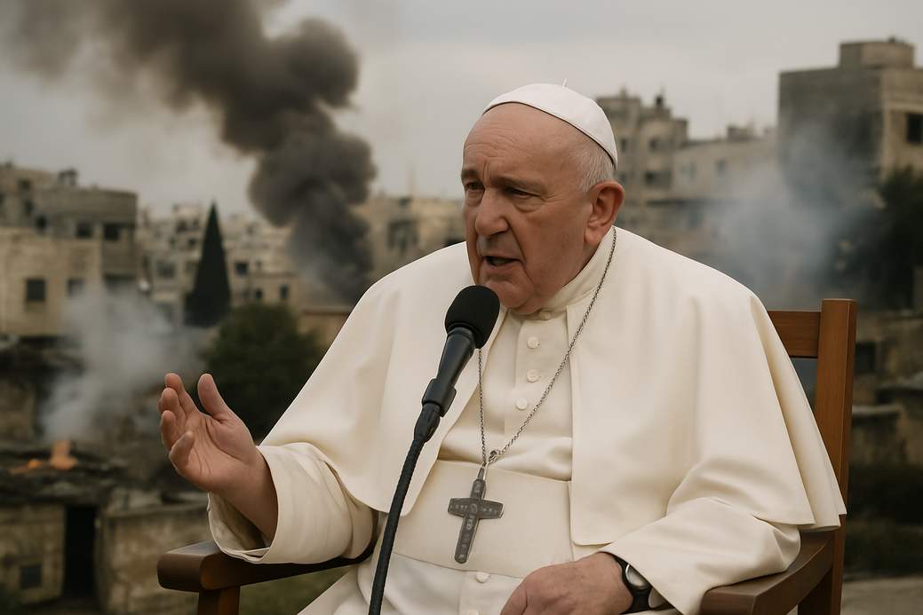 Pope warns escalating Iran conflict could tip Middle East into ‘irreparable abyss’