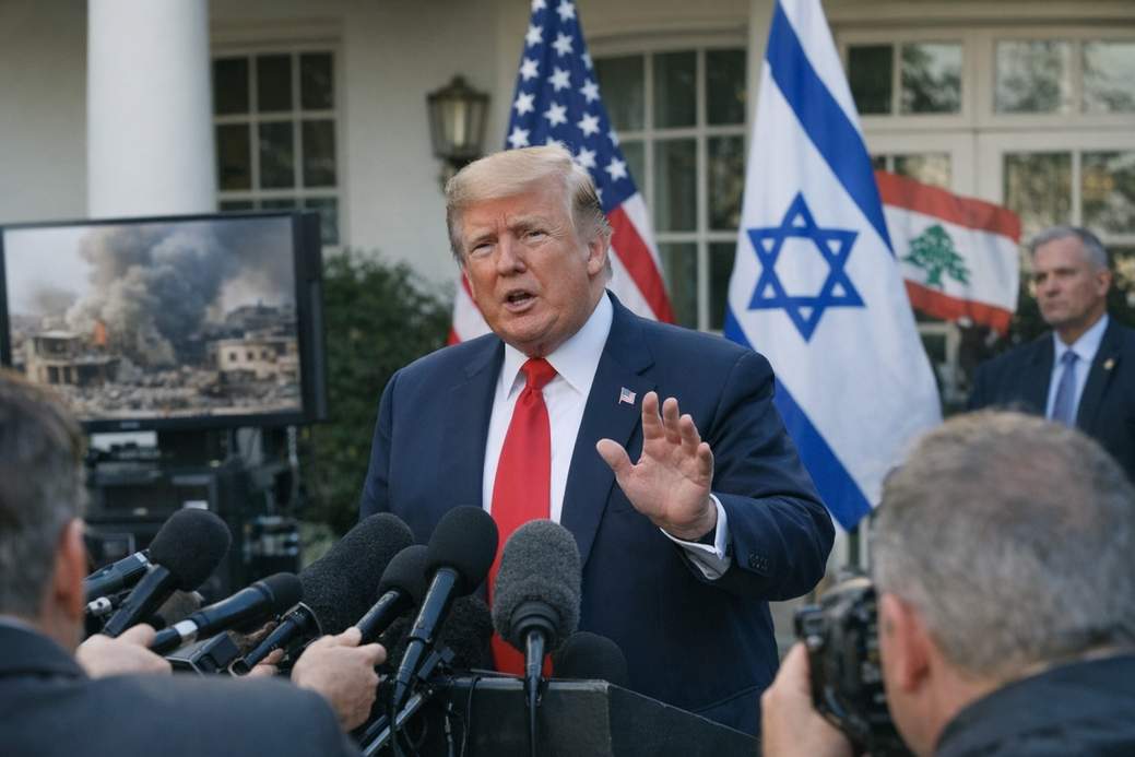 Trump califica como “día histórico” el alto el fuego entre Israel y Líbano y llama a Hezbollah a comportarse