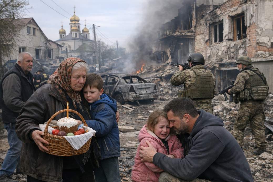 Ukraine Seeks to Extend Orthodox Easter Ceasefire Amid Renewed Clashes